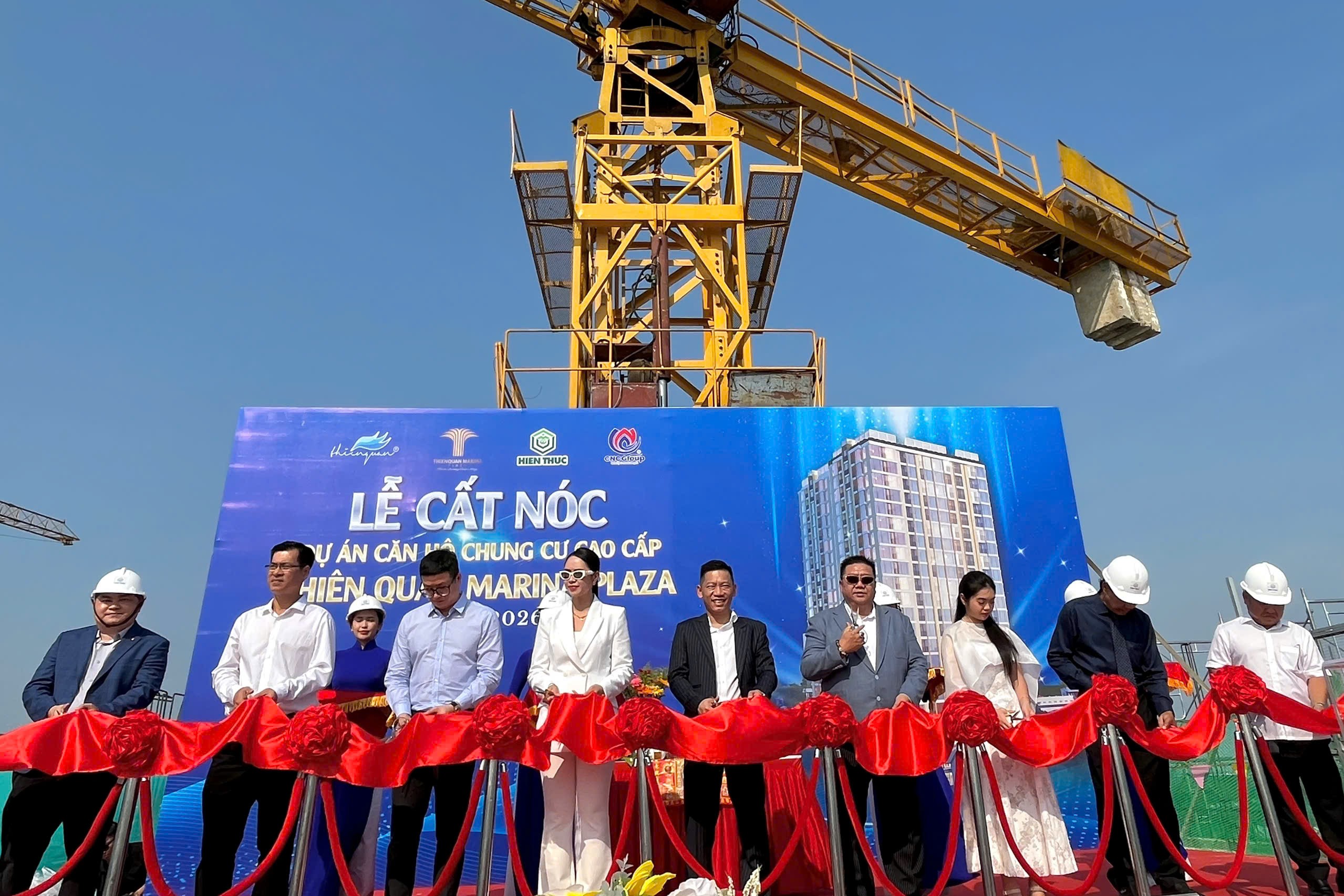 Thiên Quân Marina Plaza chính thức cất nóc, hướng tới vận hành đầu năm 2027