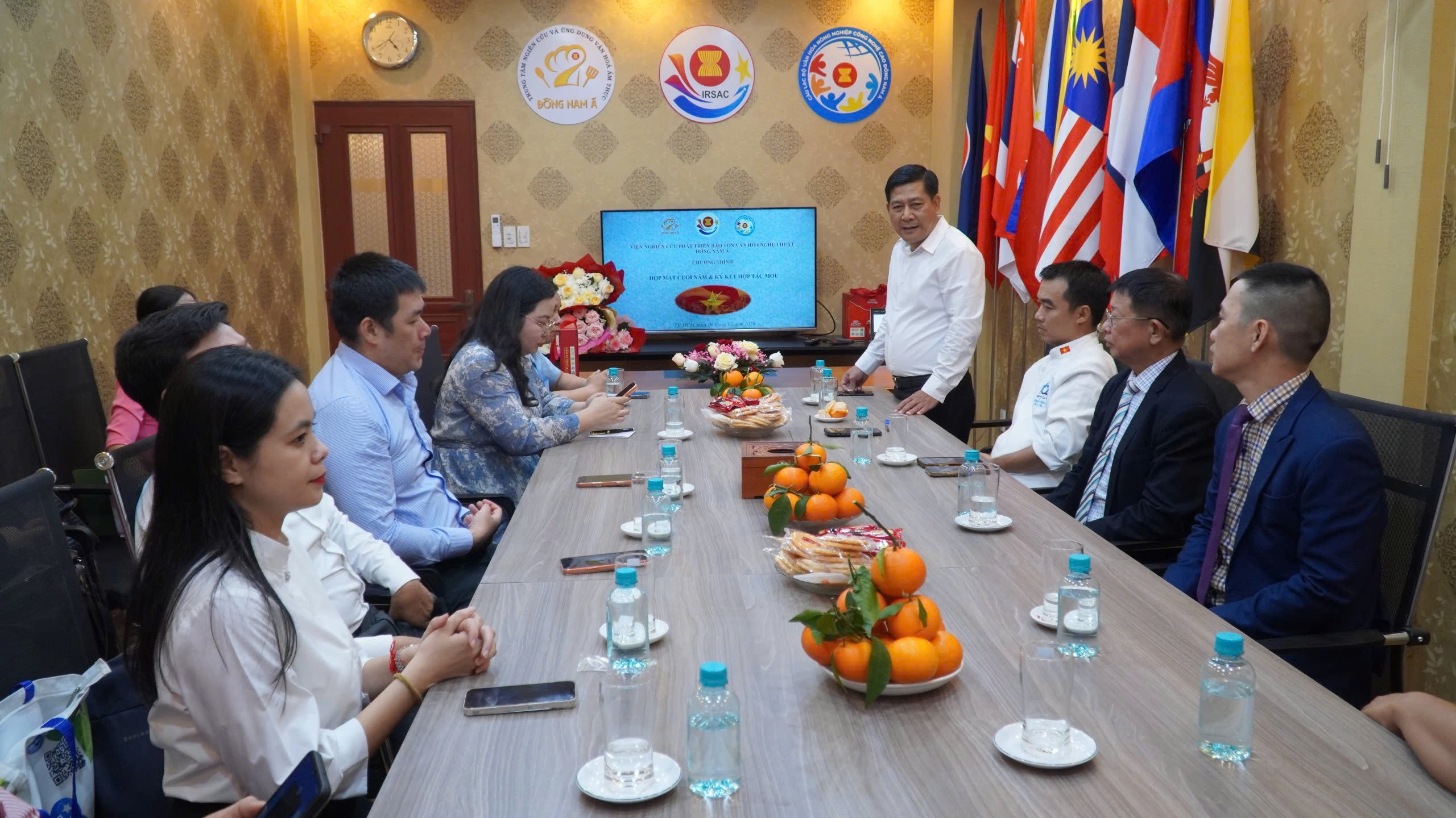 Trung tâm Nghiên cứu và Ứng dụng Văn hóa Ẩm thực Đông Nam Á mở rộng hợp tác, từng bước định hình hệ sinh thái phát triển chuyên sâu