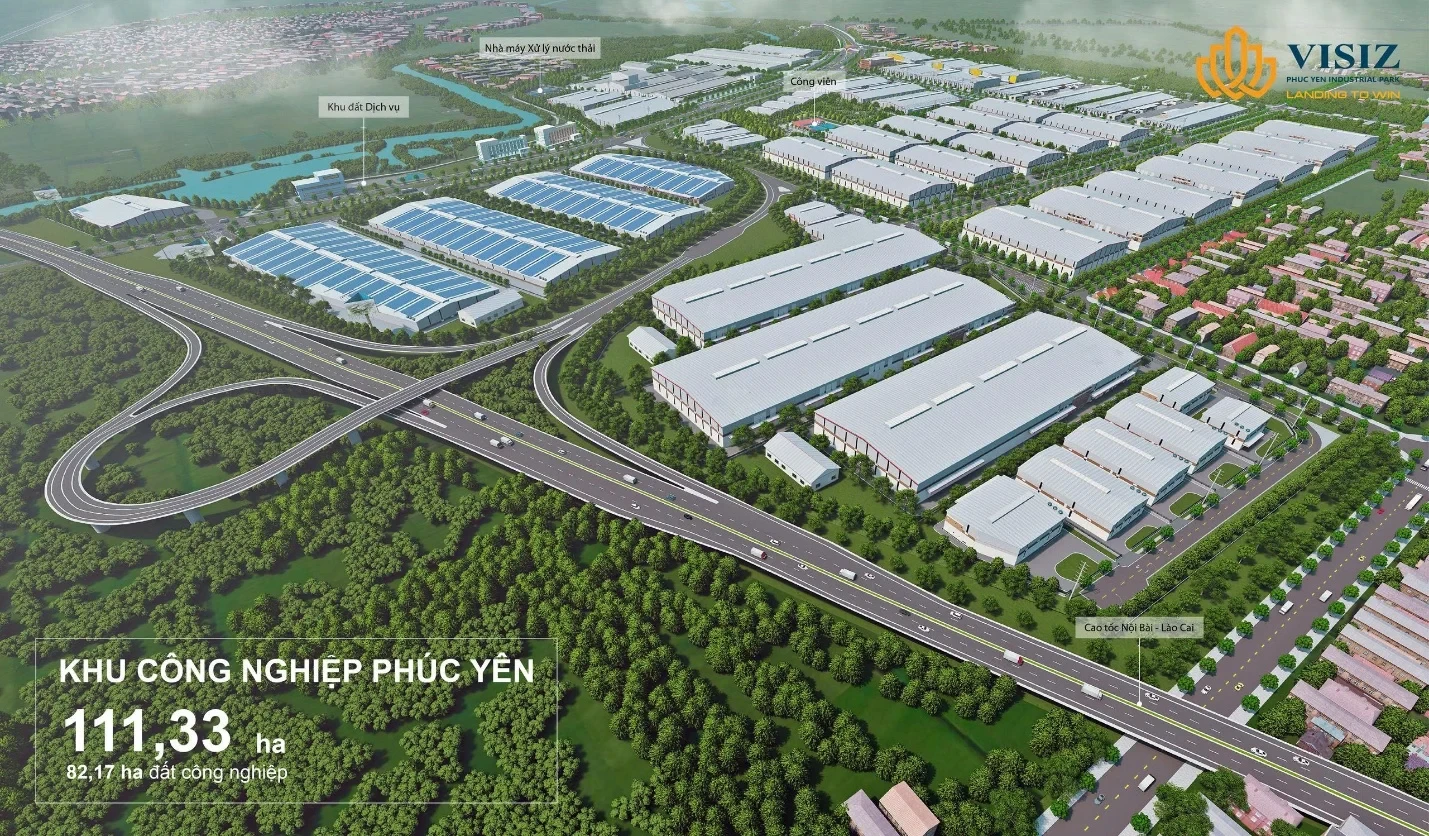 Khởi công KCN Phúc Yên gần 2.000 tỷ đồng, thúc đẩy phát triển công nghiệp tại Phú Thọ