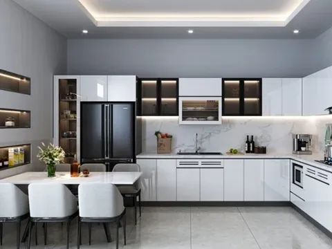 Những mẫu thiết kế phòng bếp 15m² tiện nghi đáng tham khảo