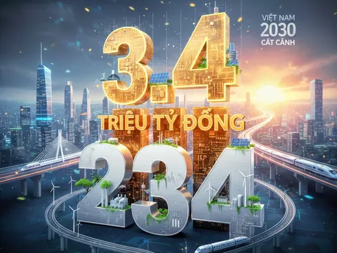 3,4 triệu tỷ đồng và 'cuộc chơi' thay đổi vị thế quốc gia