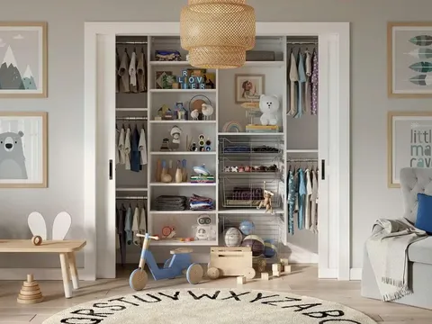 Làm mới tủ quần áo trẻ em với những ý tưởng dễ áp dụng